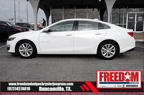 Summit White 2024 Chevrolet Malibu FWD 1LT