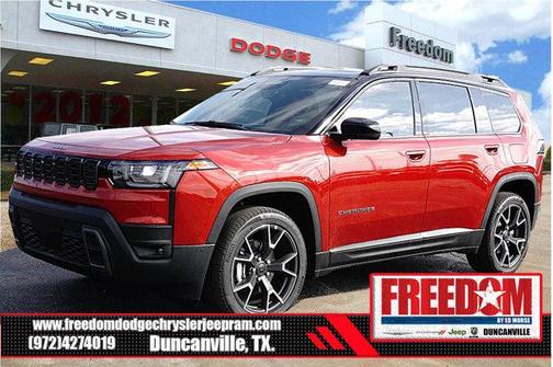 red hot pearlcoat 2026 Jeep Cherokee Overland