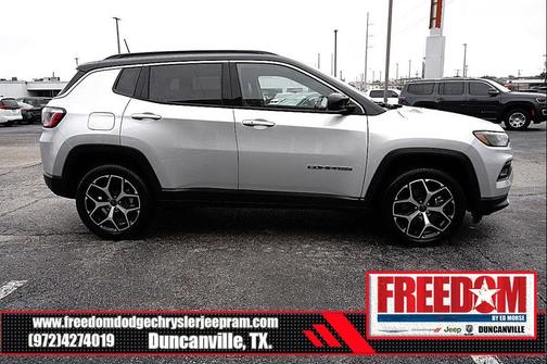 Silver Zynith Metallic Clearcoat 2025 Jeep Compass Limited
