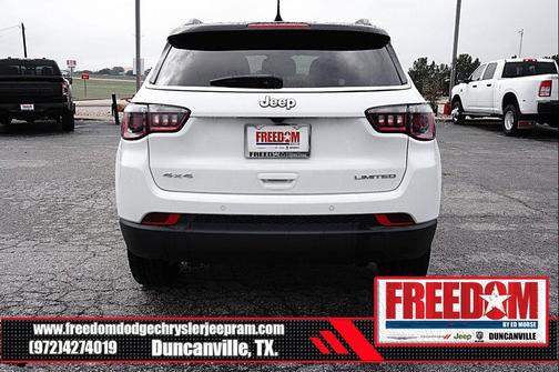 Bright White Clearcoat 2025 Jeep Compass Limited