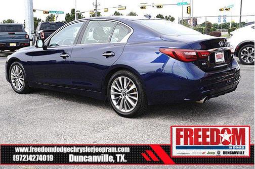 Grand Blue 2022 INFINITI Q50 3.0t LUXE