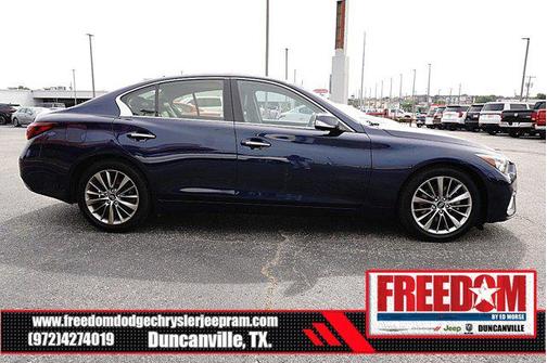 Grand Blue 2022 INFINITI Q50 3.0t LUXE