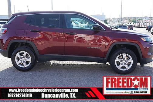 Velvet Red Pearlcoat 2022 Jeep Compass Sport