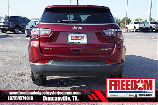 Velvet Red Pearlcoat 2022 Jeep Compass Sport