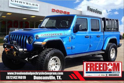 Hydro Blue Pearlcoat 2021 Jeep Gladiator Mojave 4x4