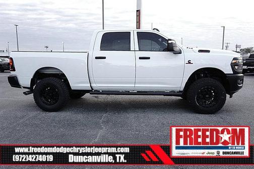 Bright White Clearcoat 2026 RAM 2500 Tradesman Crew Cab 4x4 6'4' Box