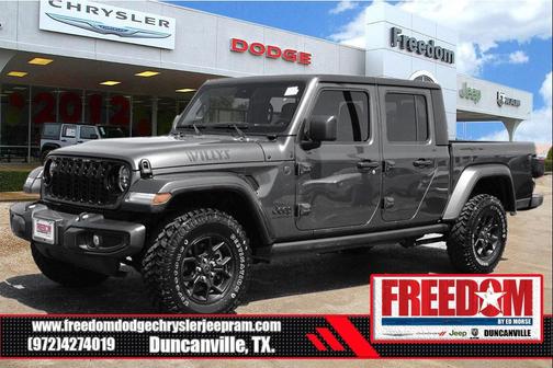 Granite Crystal Metallic Clearcoat 2024 Jeep Gladiator Willys