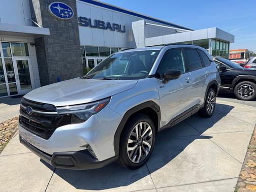 Ice Silver Metallic 2026 Subaru Forester Touring Hybrid