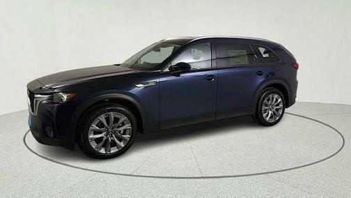 Deep Crystal Blue Mica 2026 Mazda CX-90 PHEV Preferred