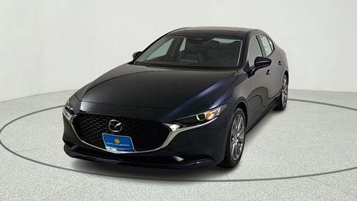 Deep Crystal Blue Mica 2026 Mazda Mazda3 FWD w/Preferred Package