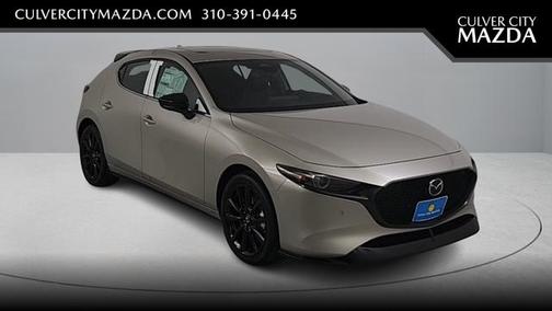 Platinum Quartz Metallic 2025 Mazda Mazda3 AWD w/Premium Package
