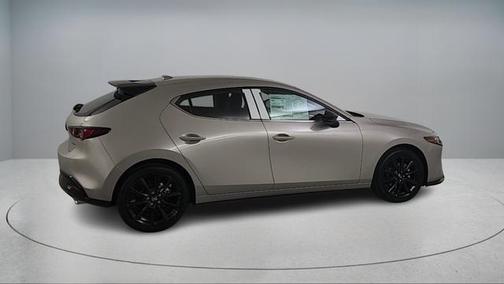 Platinum Quartz Metallic 2025 Mazda Mazda3 AWD w/Premium Package