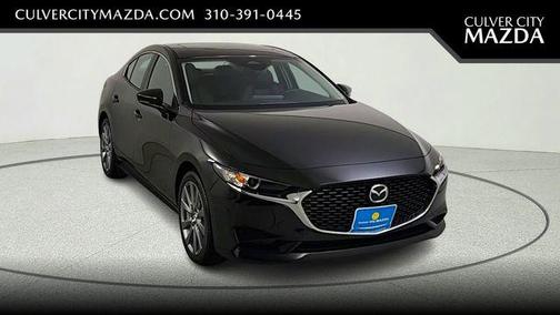 Jet Black Mica 2026 Mazda Mazda3 FWD w/Preferred Package