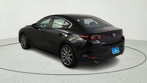 Jet Black Mica 2026 Mazda Mazda3 FWD w/Preferred Package