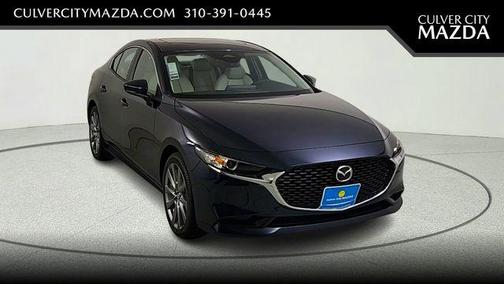 Deep Crystal Blue Mica 2026 Mazda Mazda3 FWD w/Preferred Package