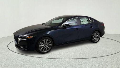 Deep Crystal Blue Mica 2026 Mazda Mazda3 FWD w/Preferred Package