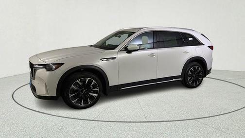 Rhodium White Premium 2026 Mazda CX-90 PHEV Premium Plus