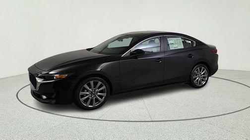 Jet Black Mica 2026 Mazda Mazda3 FWD w/Preferred Package