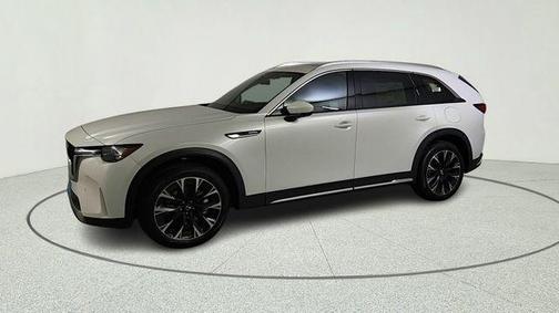 Rhodium White Premium 2026 Mazda CX-90 PHEV Premium Plus