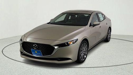 Platinum Quartz Metallic 2026 Mazda Mazda3 FWD w/Preferred Package