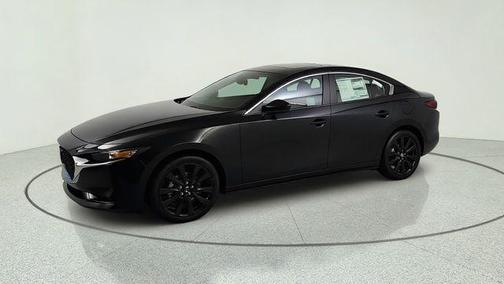 Jet Black Mica 2026 Mazda Mazda3 2.5 S Carbon Edition
