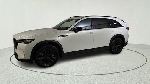 Rhodium White Premium 2026 Mazda CX-90 PHEV Premium Sport
