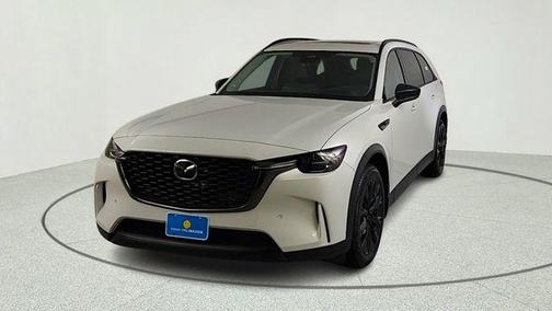 Rhodium White Premium 2026 Mazda CX-90 PHEV Premium Sport