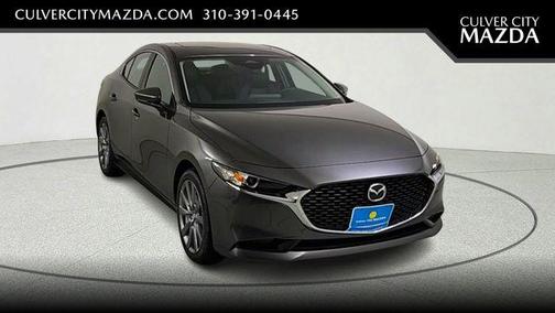 Machine Gray Metallic 2026 Mazda Mazda3 FWD w/Preferred Package