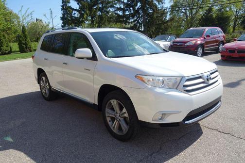 Blizzard Pearl 2012 Toyota Highlander Limited