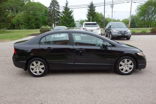 Crystal Black 2009 Honda Civic LX