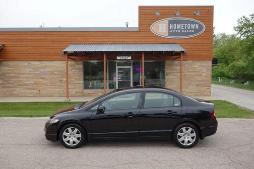 Crystal Black 2009 Honda Civic LX