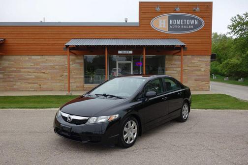 Crystal Black 2009 Honda Civic LX