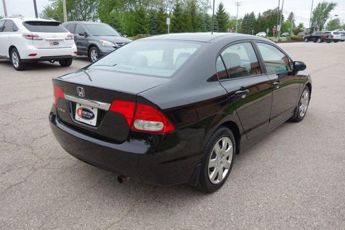 Crystal Black 2009 Honda Civic LX