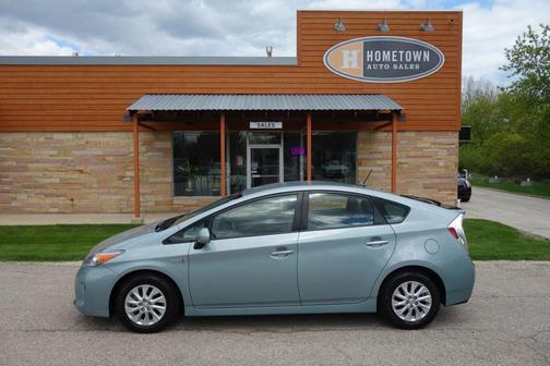 Sea Glass Pearl 2012 Toyota Prius Plug-in Advanced