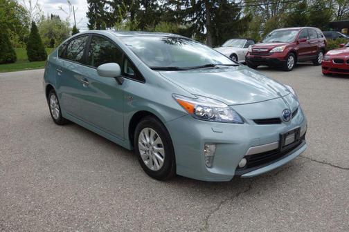Sea Glass Pearl 2012 Toyota Prius Plug-in Advanced