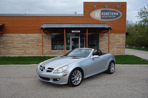 Silver 2005 Mercedes-Benz SLK-Class SLK350 Roadster
