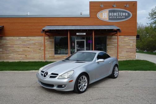 Silver 2005 Mercedes-Benz SLK-Class SLK350 Roadster