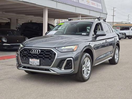 Daytona Gray Pearl 2022 Audi Q5 45 S line Premium