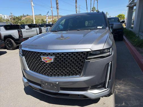 Satin Steel Metallic 2021 Cadillac Escalade Premium Luxury