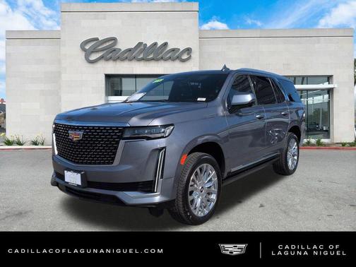 Satin Steel Metallic 2021 Cadillac Escalade Premium Luxury