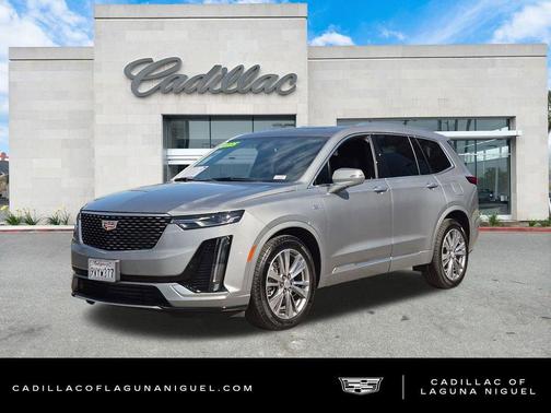 Argent Silver Metallic 2025 Cadillac XT6 Premium Luxury FWD