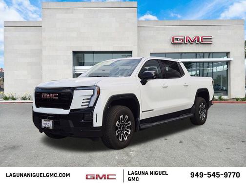 Summit White 2026 GMC Sierra EV Elevation