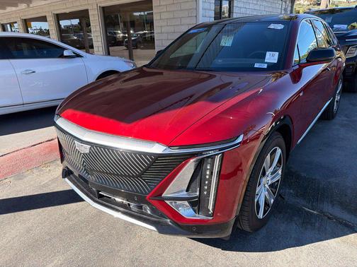 Radiant Red Tintcoat 2024 Cadillac LYRIQ Tech
