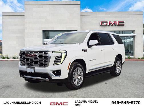 Summit White 2025 GMC Yukon Denali