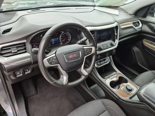 Satin Steel Metallic 2022 GMC Acadia SLE
