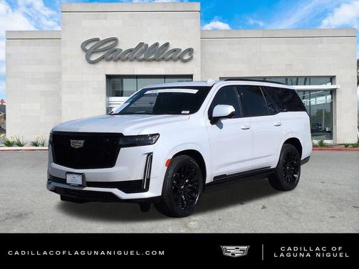 Crystal White Tricoat 2023 Cadillac Escalade Sport