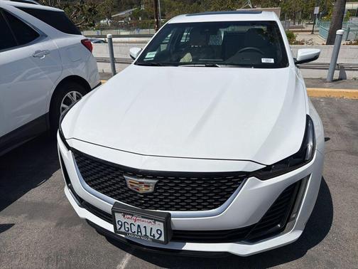 Summit White 2023 Cadillac CT5 Luxury