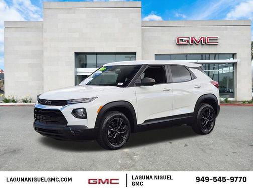 Summit White 2023 Chevrolet Trailblazer LS