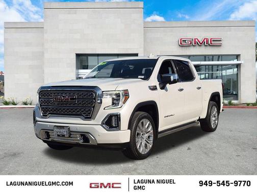 White Frost Tricoat 2021 GMC Sierra 1500 Denali