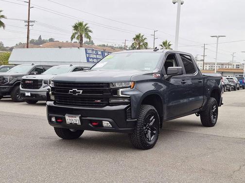 Shadow Gray Metallic 2021 Chevrolet Silverado 1500 LT Trail Boss